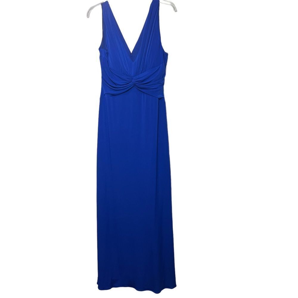 JS Boutique Royal Blue Sleeveless Maxi Dress Size 12